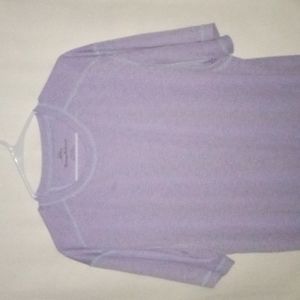 Men's Lilac Tommy Bahama Textured Crew Neck Short Sleeved T Shirt Size XL